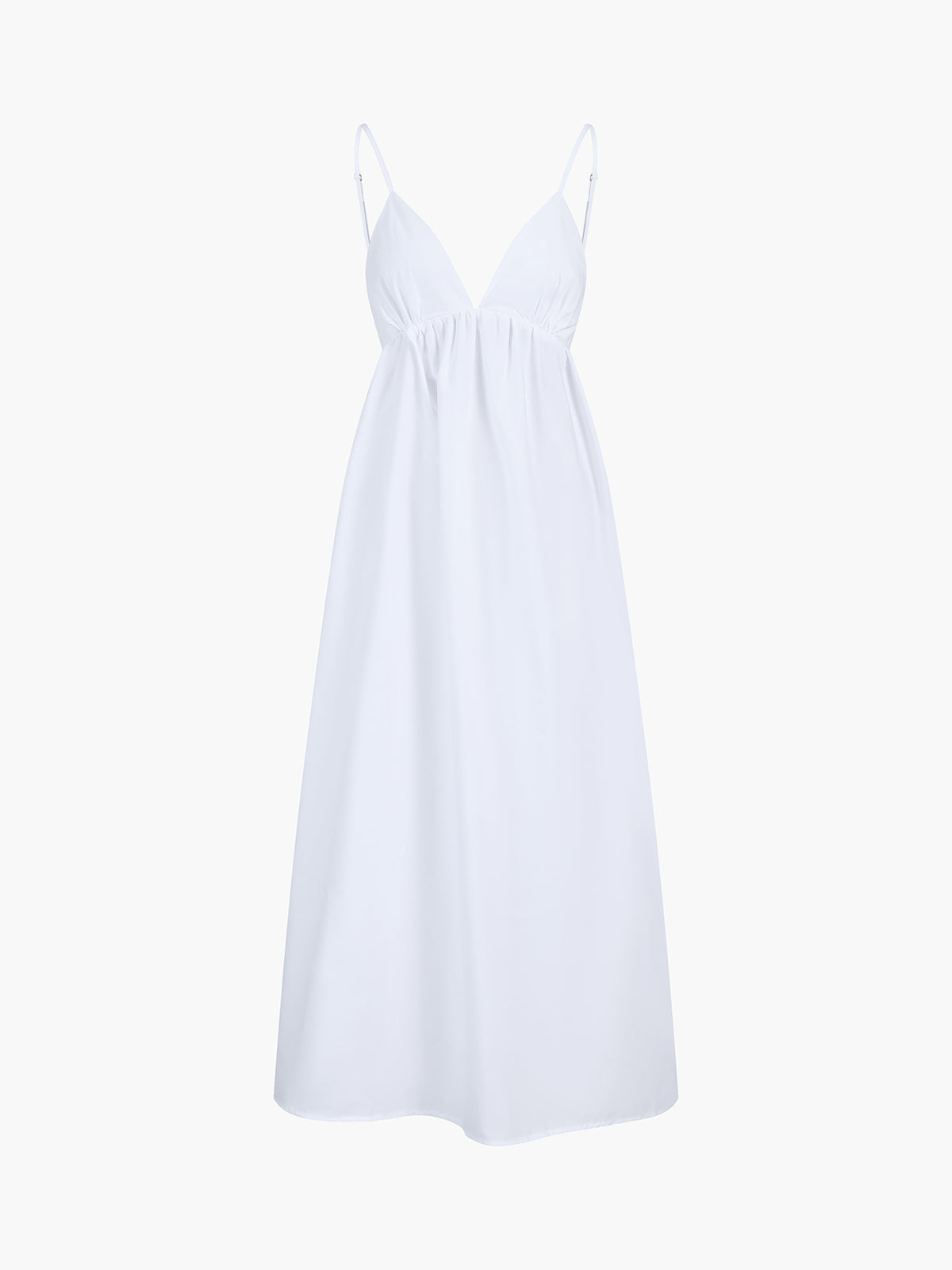 Robe Maxi Coton Dos Nu Style Cowgirl Côtière pour Femme