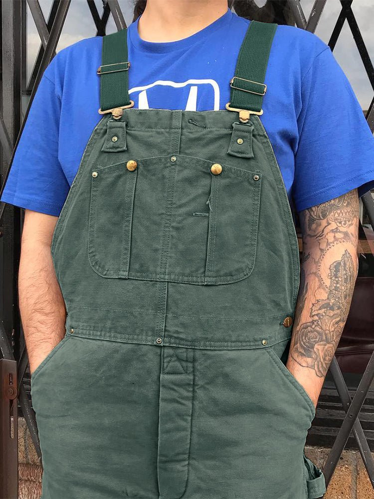 Women's Jumpsuit with Adjustable Straps and Multiple Pockets