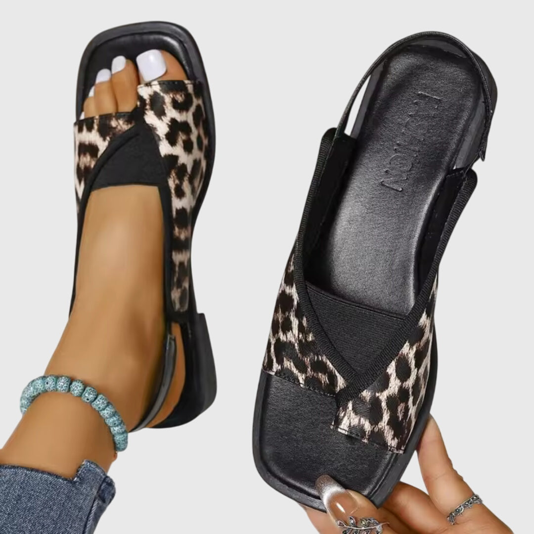 Sandales orthopédiques à bride arrière pour femmes avec soutien de la voûte plantaire