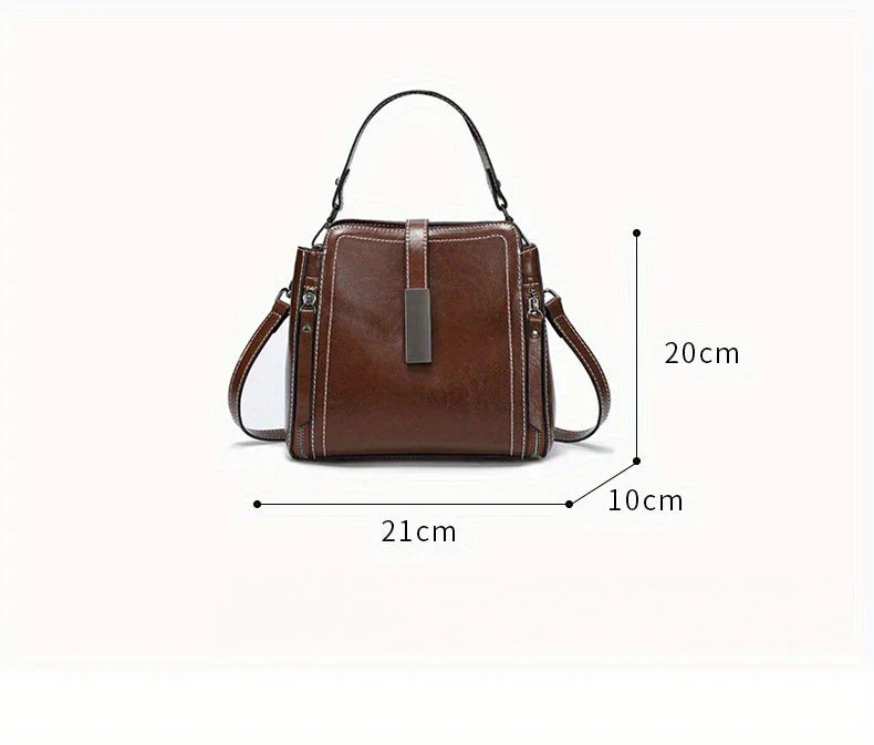 Ellen - Structured Satchel Handbag