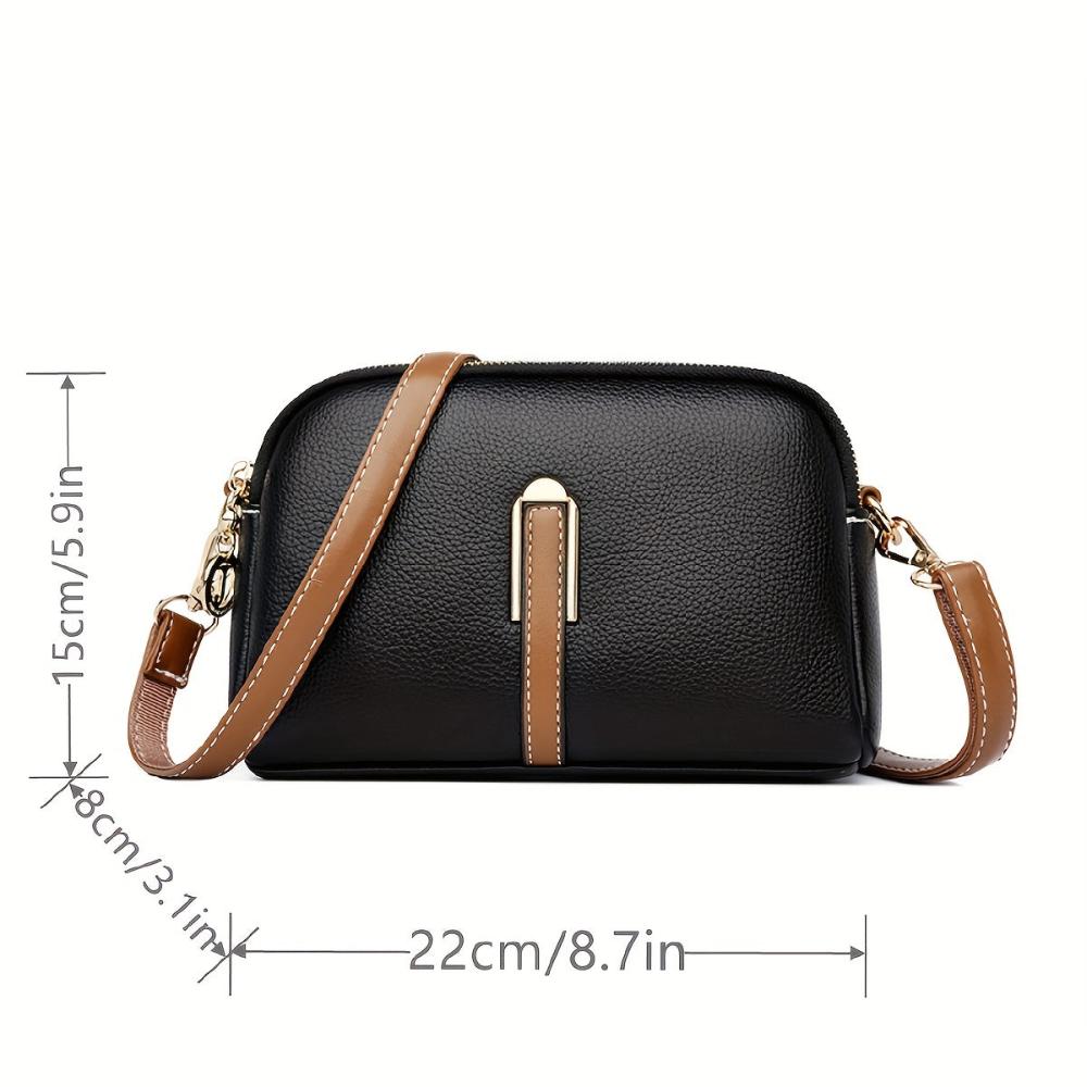 Elaine - Vegan Leather Crossbody Bag