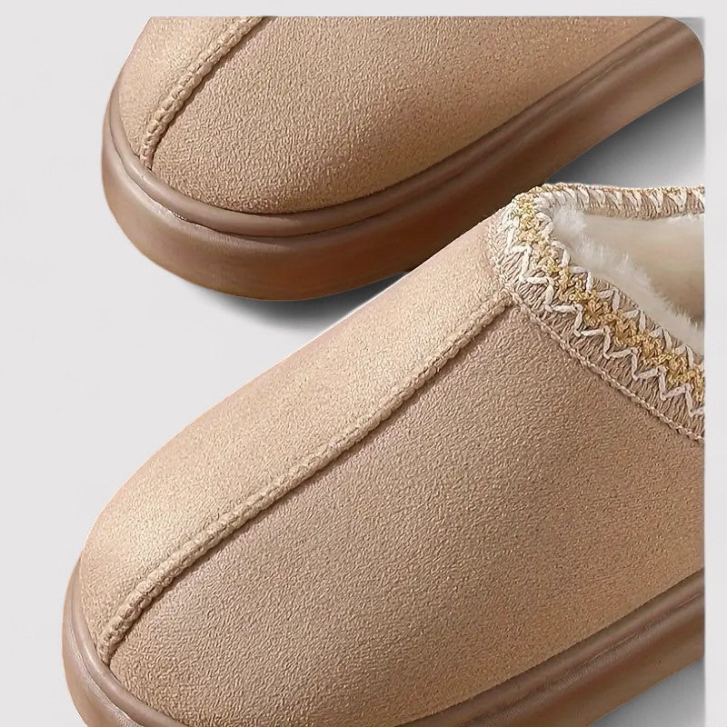 Women's Cozy Memory Foam Faux Fur Lined Slippers