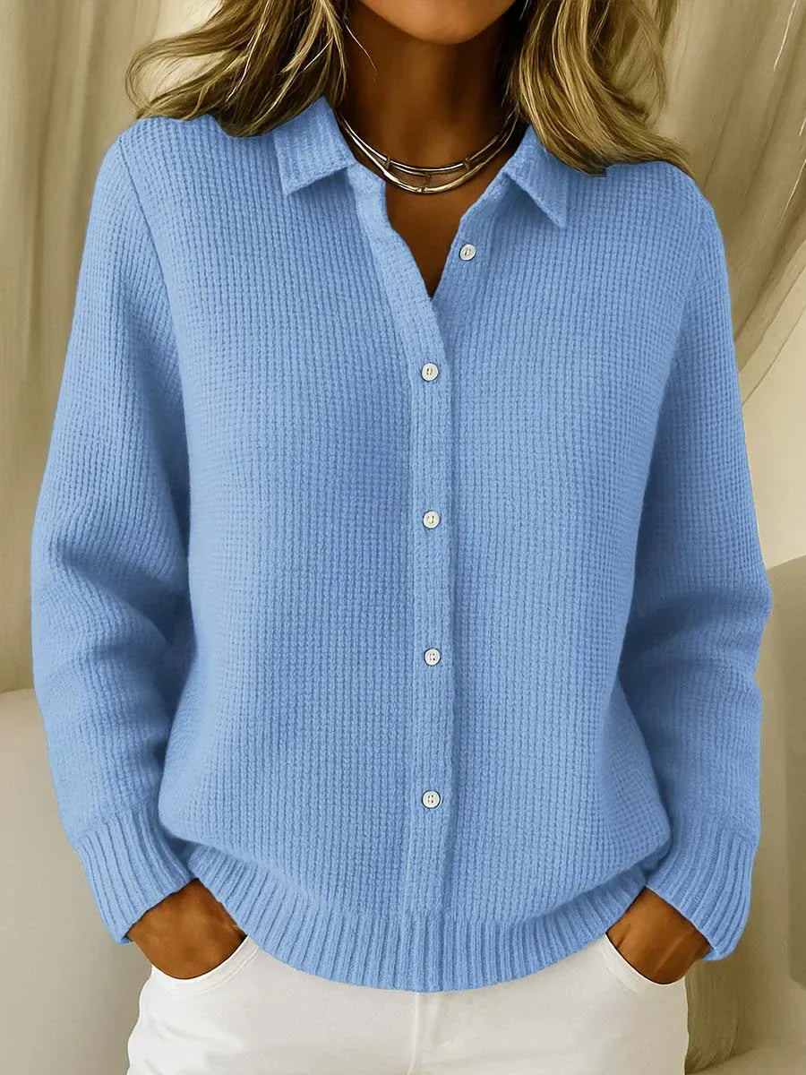 Women's Button-Up Knit Cardigan Sweater