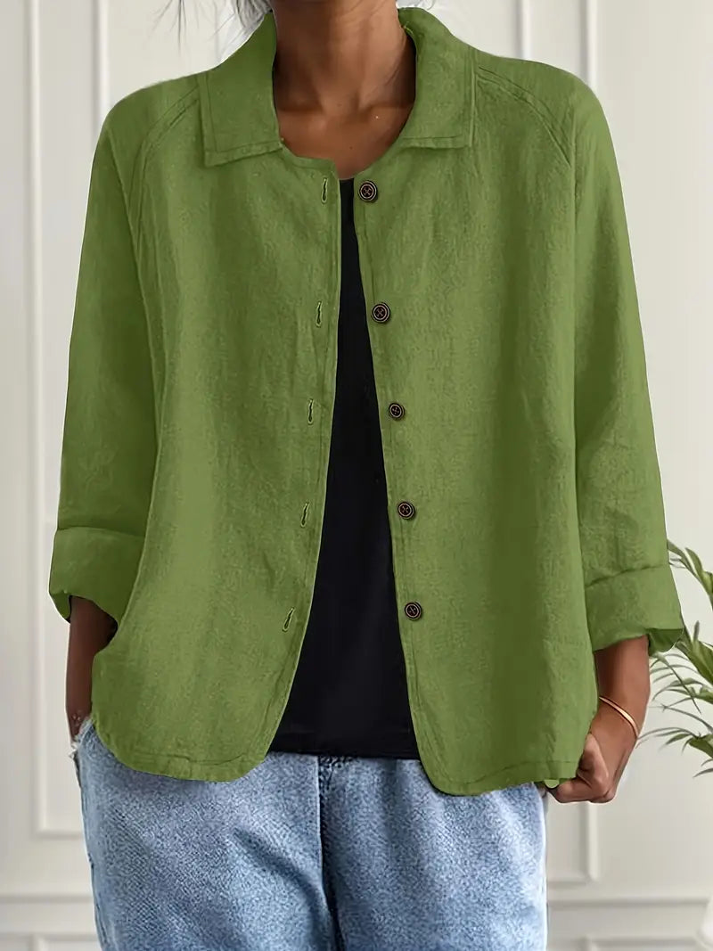 Cardigan casual da donna con bottoni