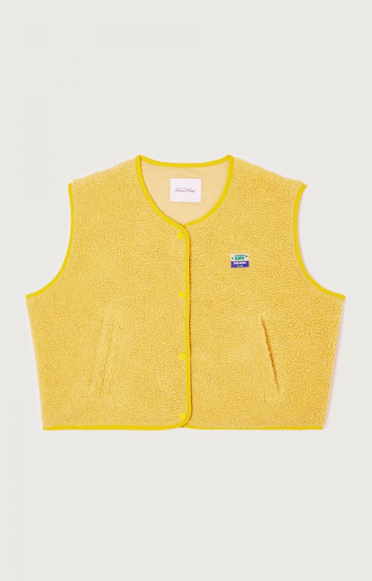 Women’s Casual Fleece Button-Up Vest