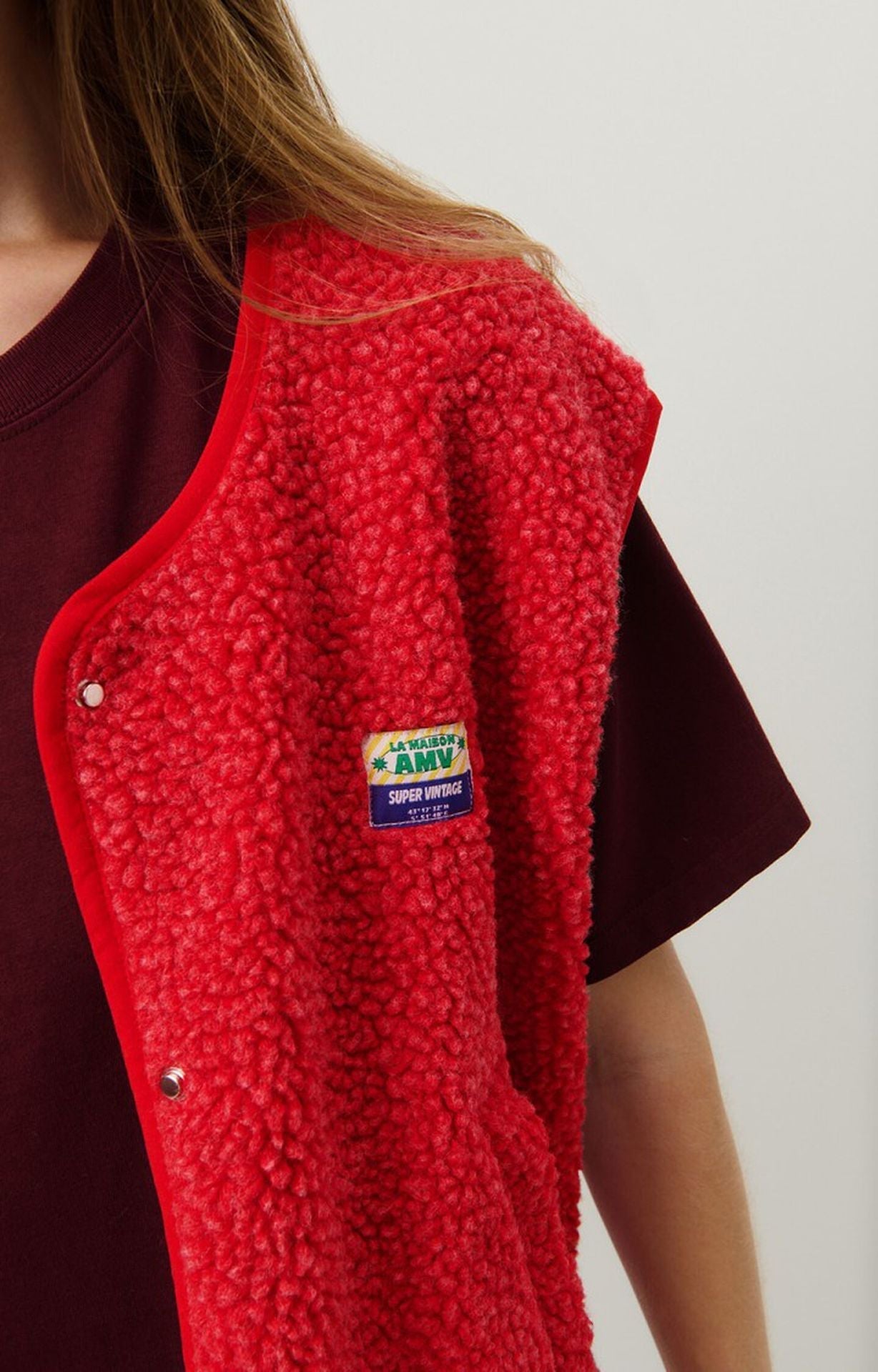 Women’s Casual Fleece Button-Up Vest