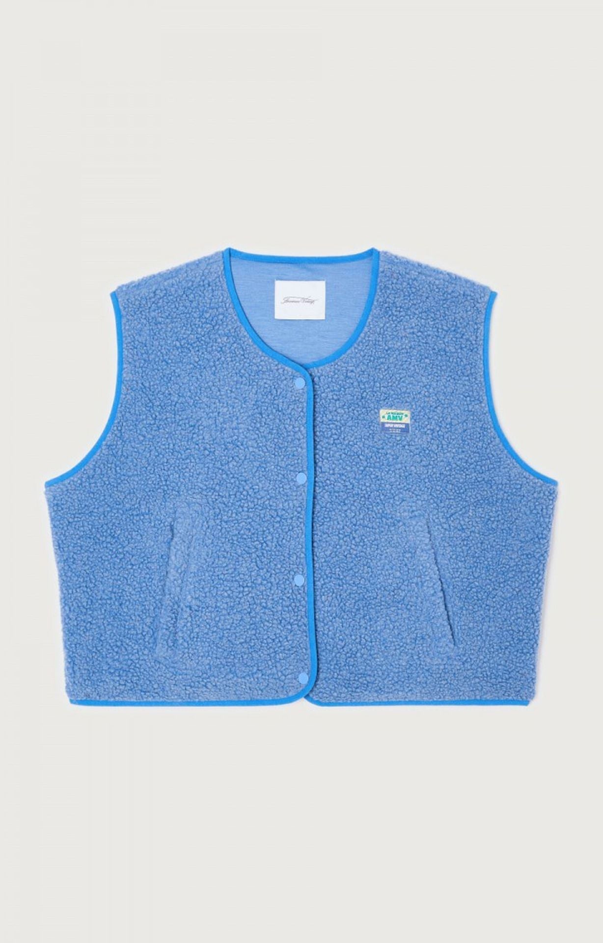 Women’s Casual Fleece Button-Up Vest