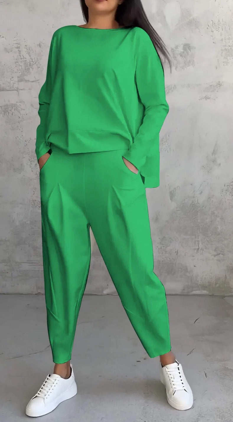 Women's Casual 2-Piece Lounge Jogger Set
