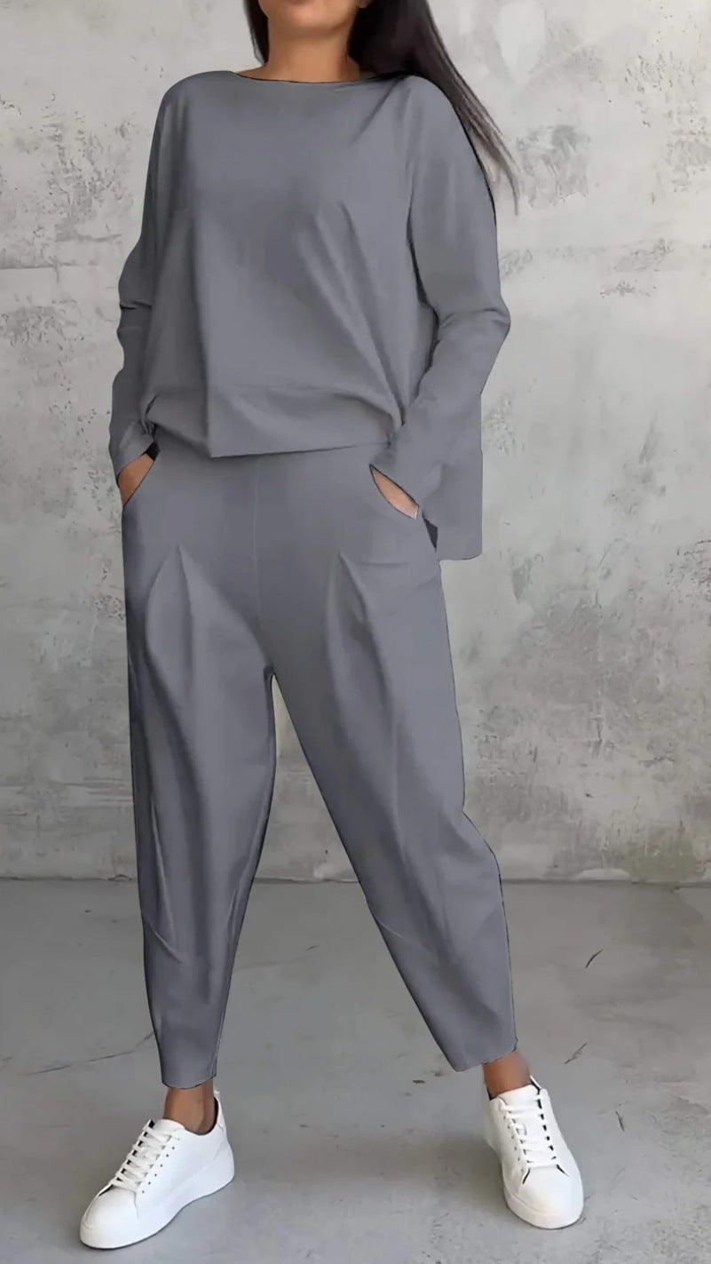 Women's Casual 2-Piece Lounge Jogger Set