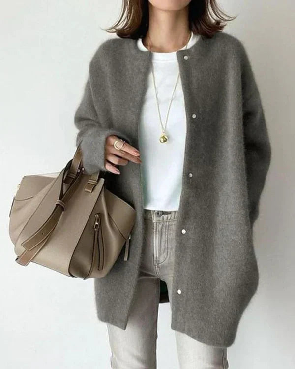 Women's Lightweight Cardigan with Button Front