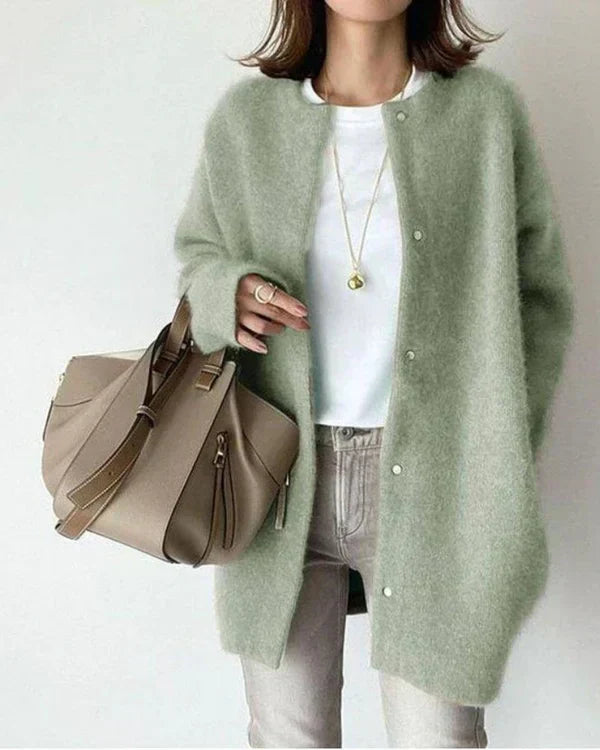 Women's Lightweight Cardigan with Button Front