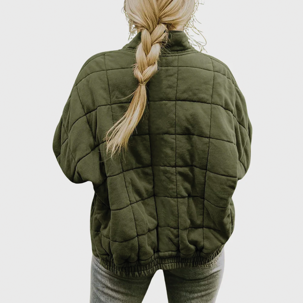 Emily - Quilted Zip Jacket