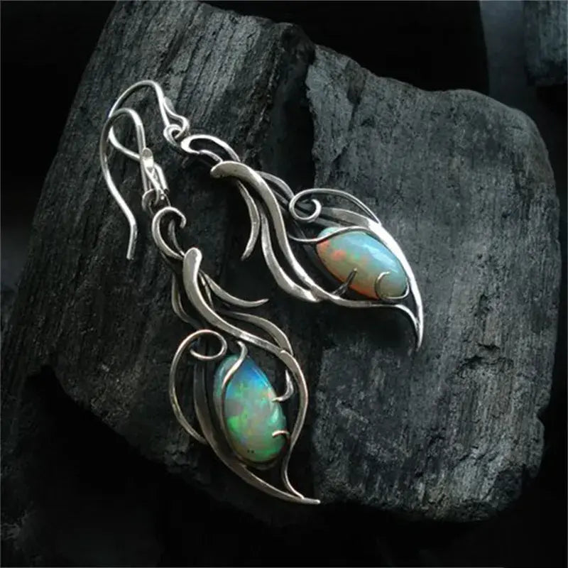 Suzanne - Opal Drop Earrings
