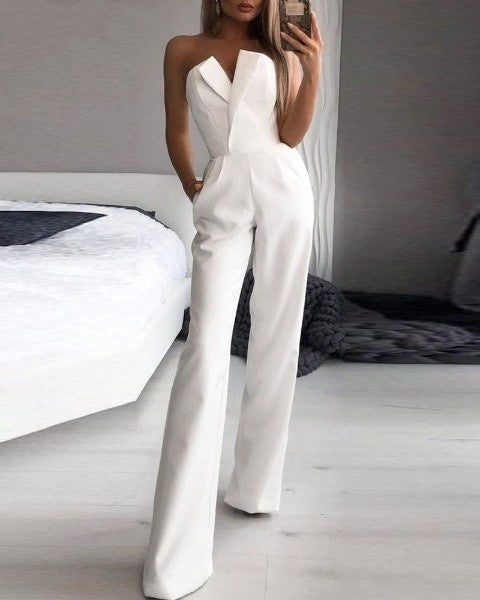 Elena - Elegant Sleeveless Jumpsuit