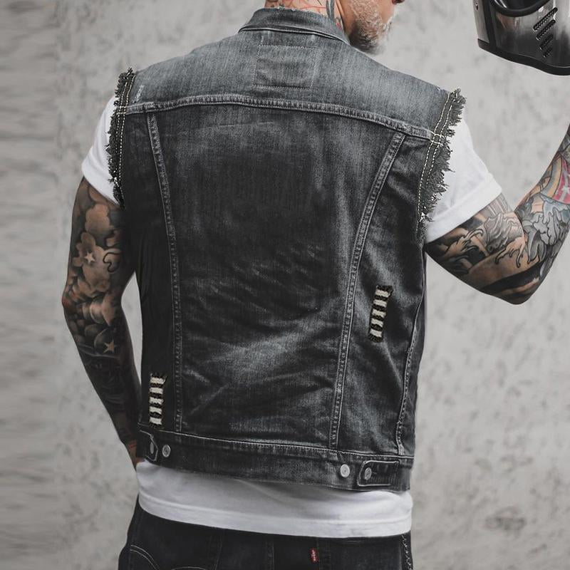 Josiah - Denim Vest