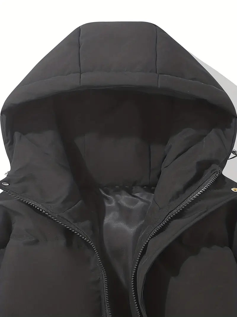 Women's Hooded Quilted Puffer Jacket