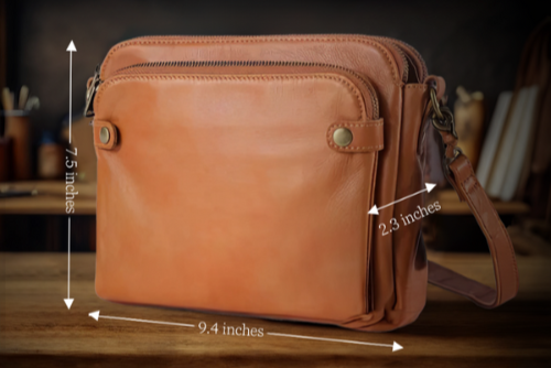 Anne - Vegan Leather Crossbody Shoulder Bag