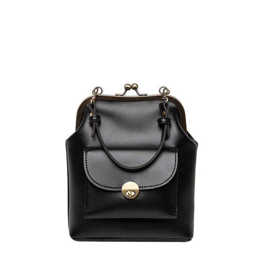 Diana - Vegan Leather Structured Handbag