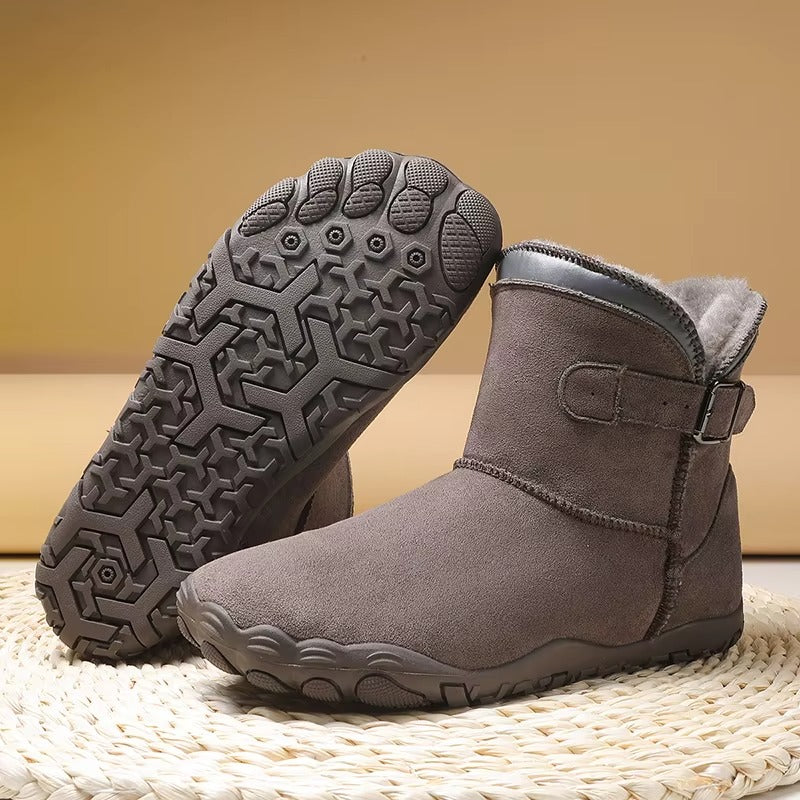 Γυναικείες χειμερινές μπότες barefoot με επένδυση φλις