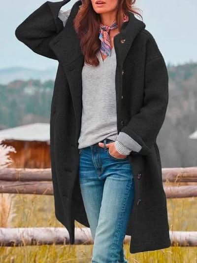 Women's Hooded Longline Winter Coat