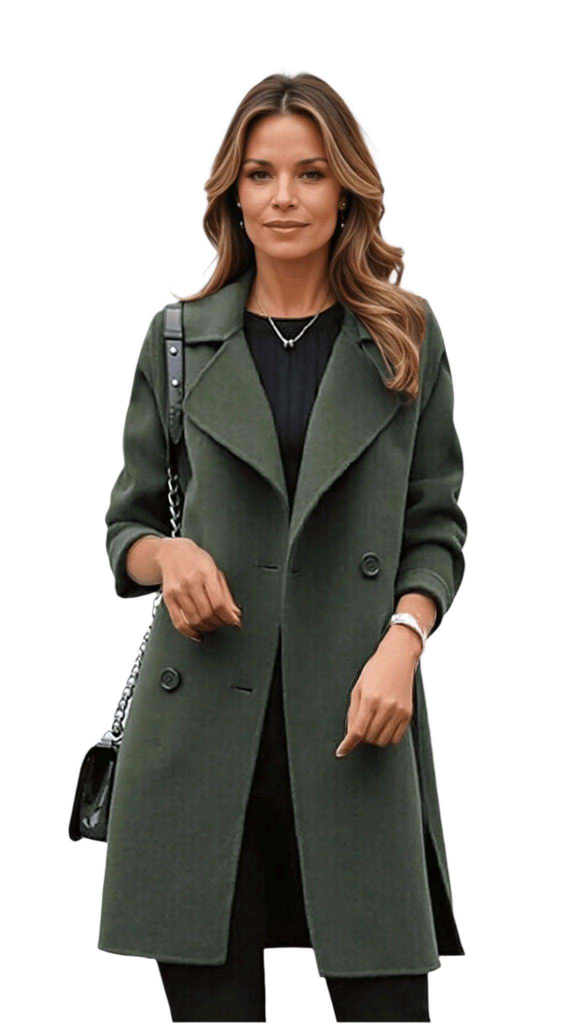 Stylish Iconic Trench Coat for Effortless Elegance