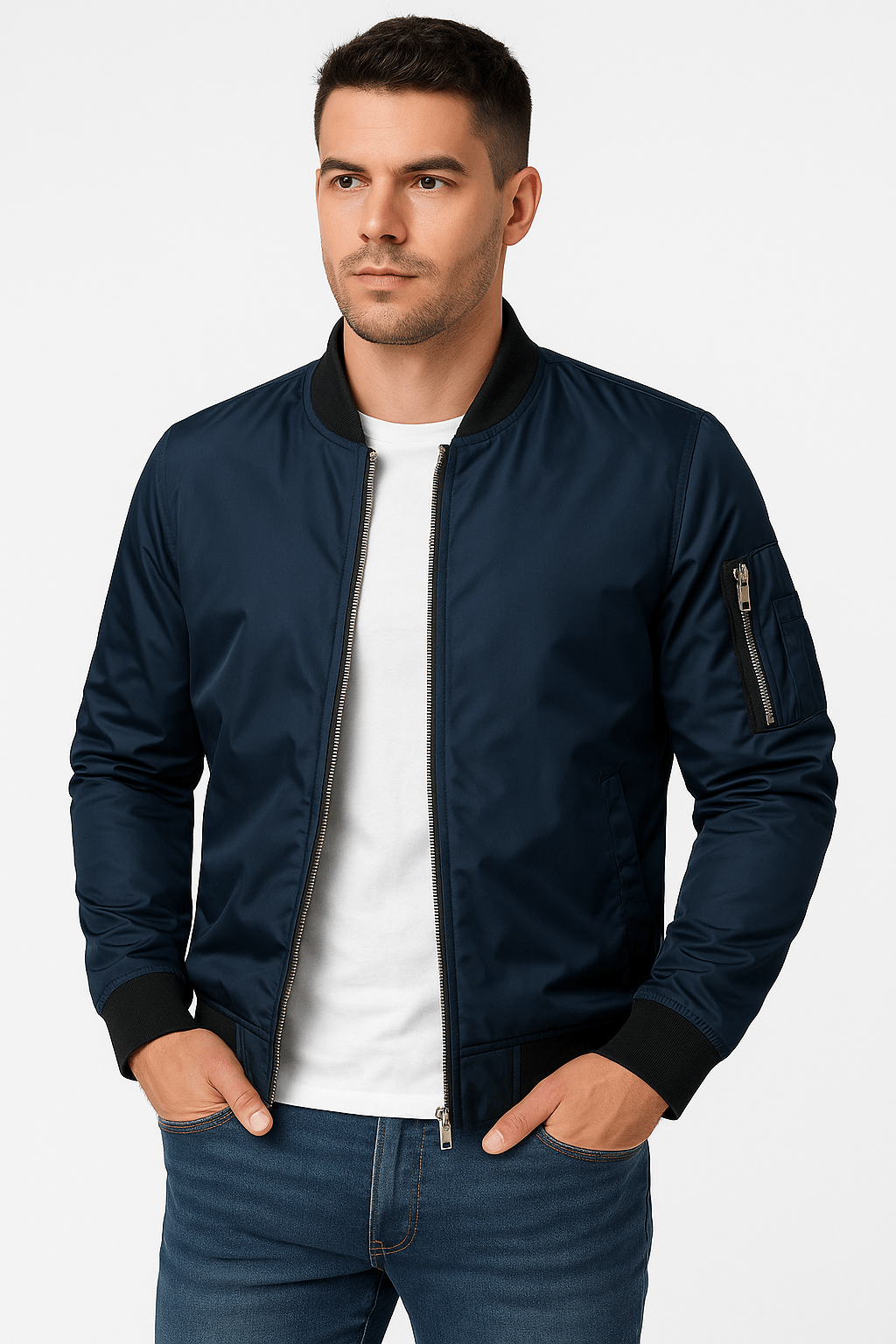 Xavier - Lightweight Bomber Jacket