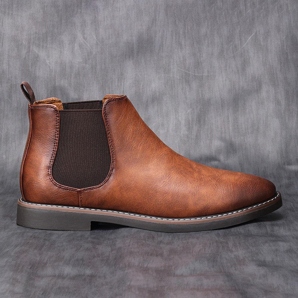 Jason - Leather Chelsea Boots
