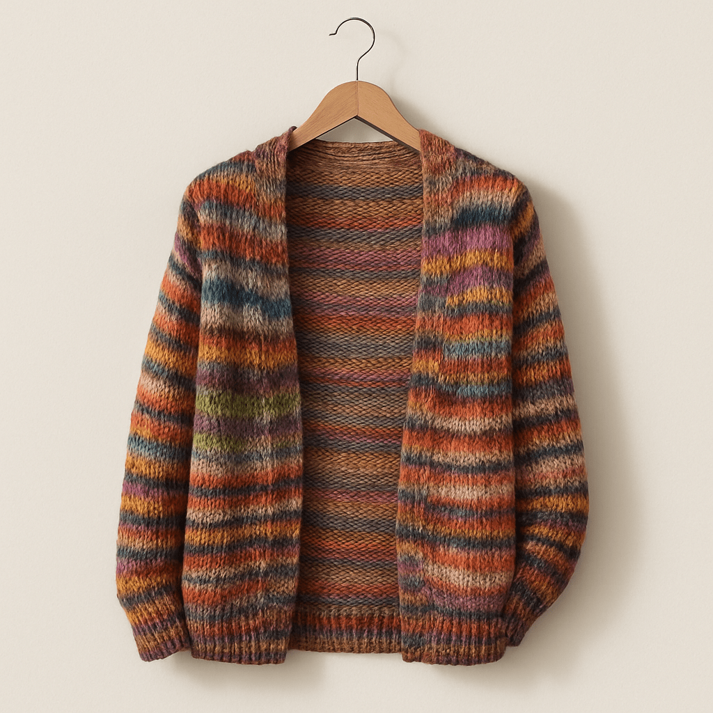 Claire - Multicolored Knit Cardigan