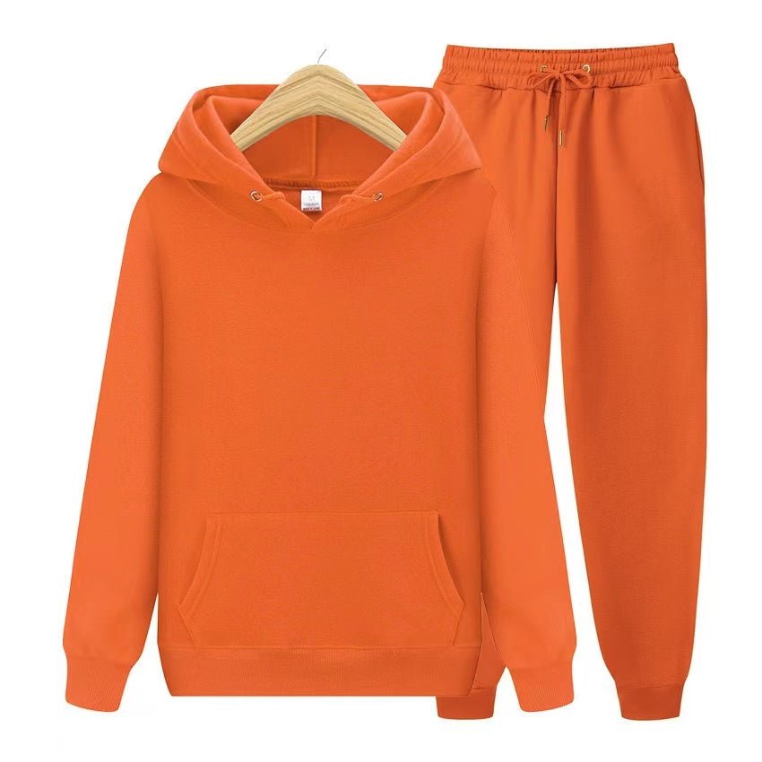 Conjunto de sudadera con capucha y pantalones jogger para mujer