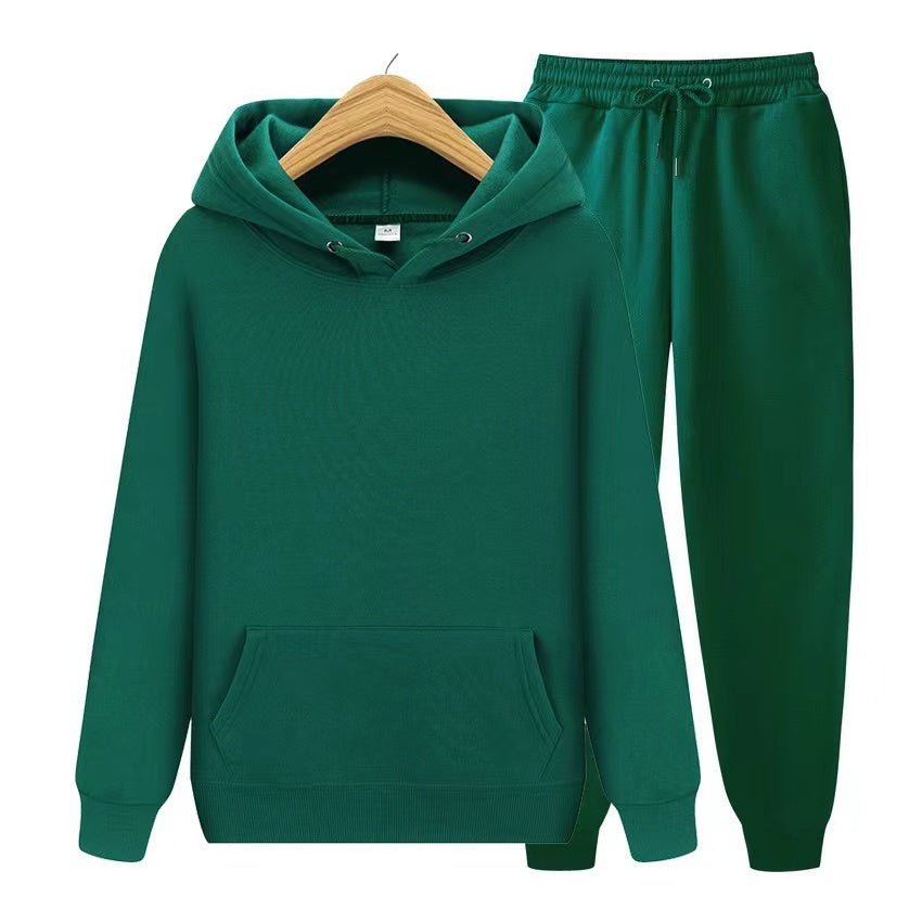Conjunto de sudadera con capucha y pantalones jogger para mujer