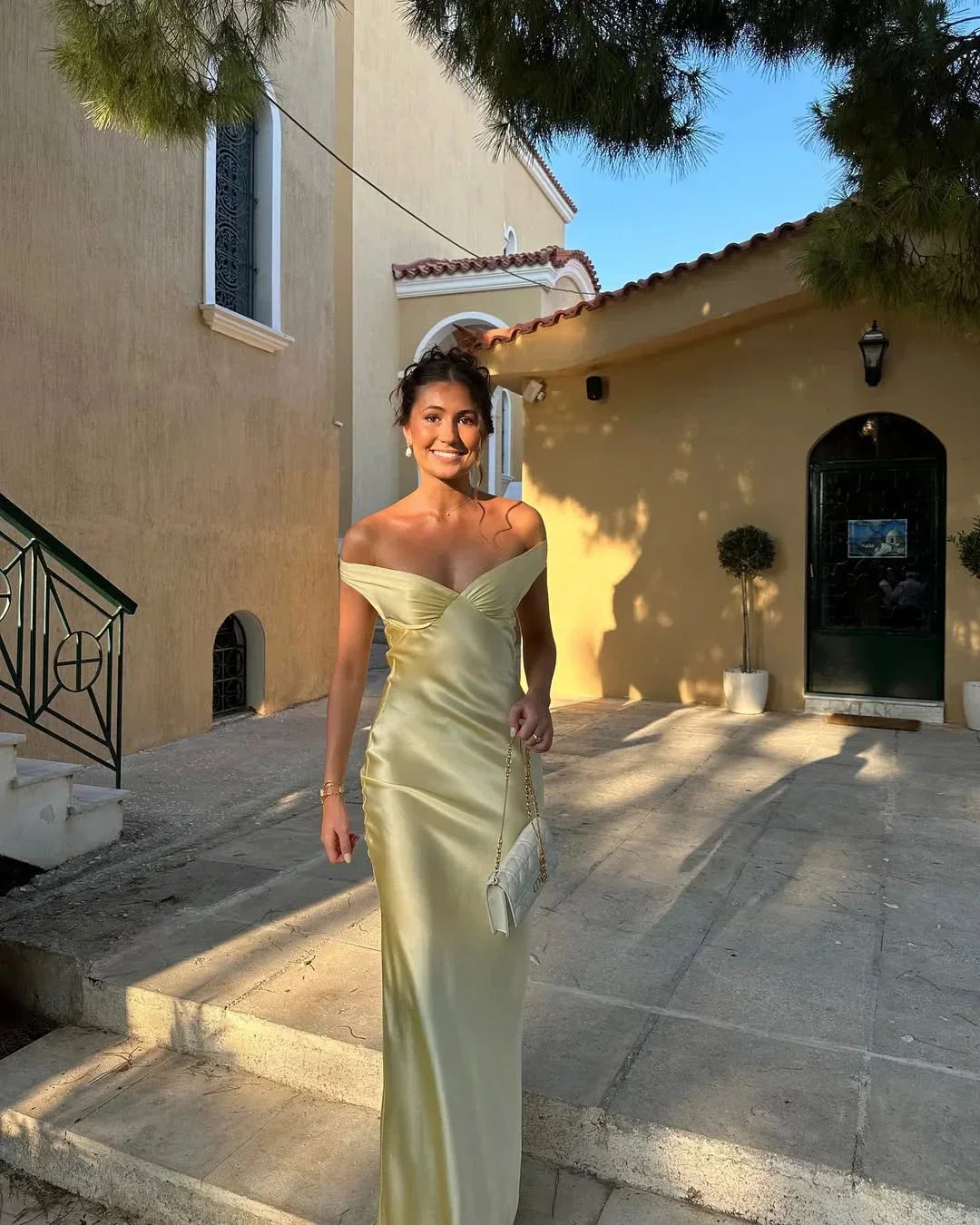 Women’s Elegant Floor Length Evening Dress