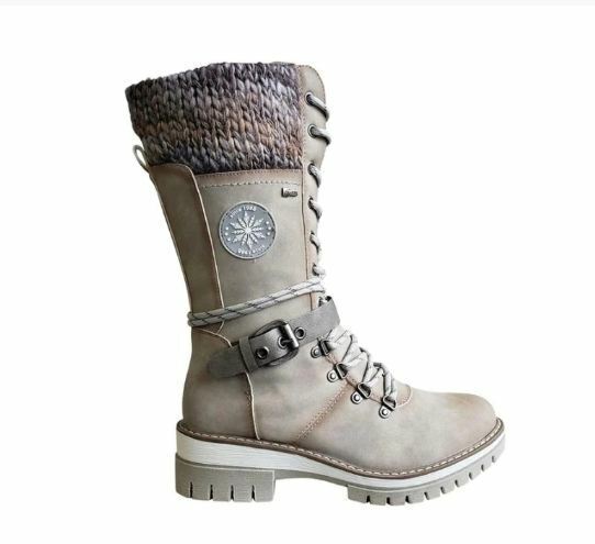 Sara - Lace-Up Winter Boots