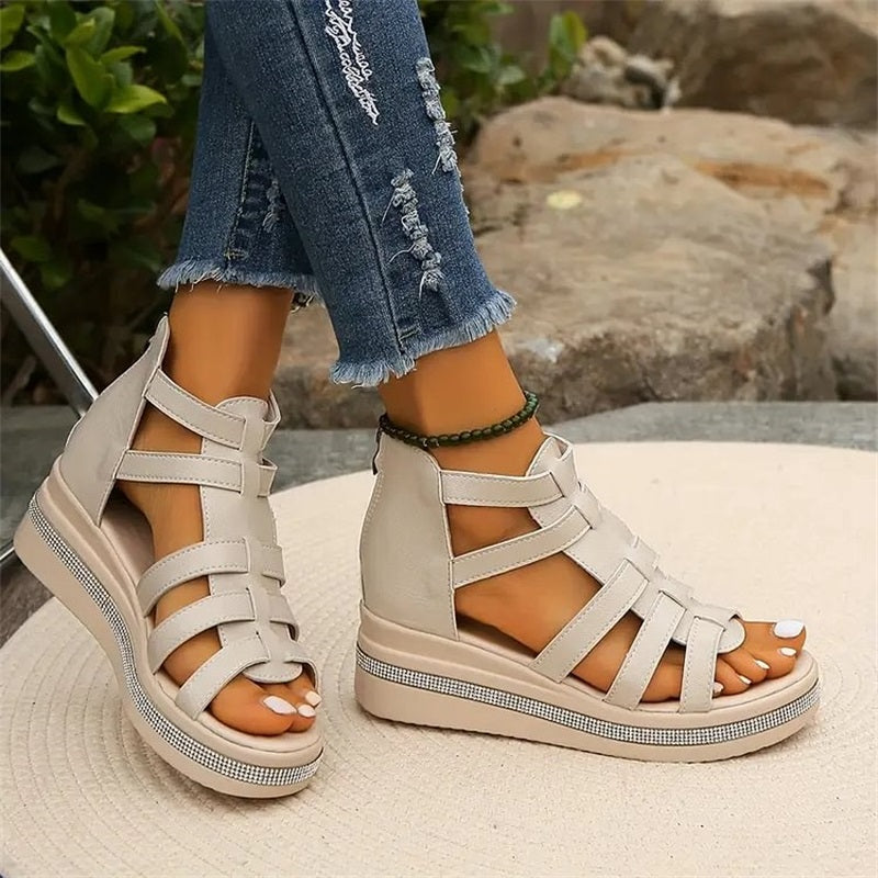 Scarlett - Strappy Platform Sandals