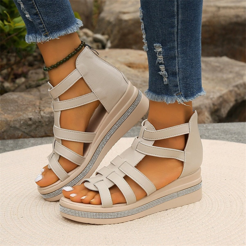Scarlett - Strappy Platform Sandals