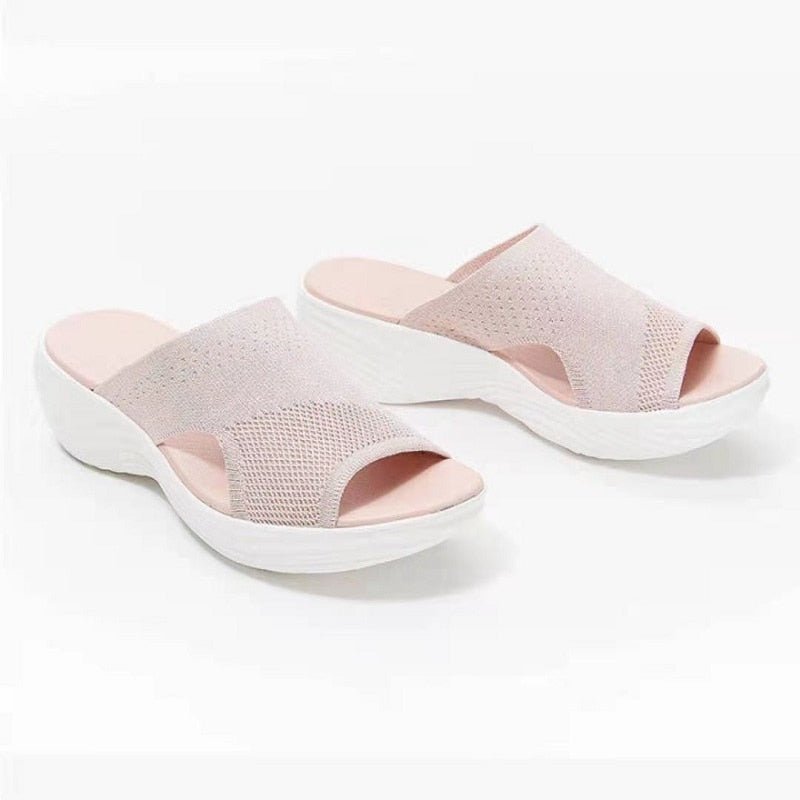Bella - Stretch Slip-On Sandals