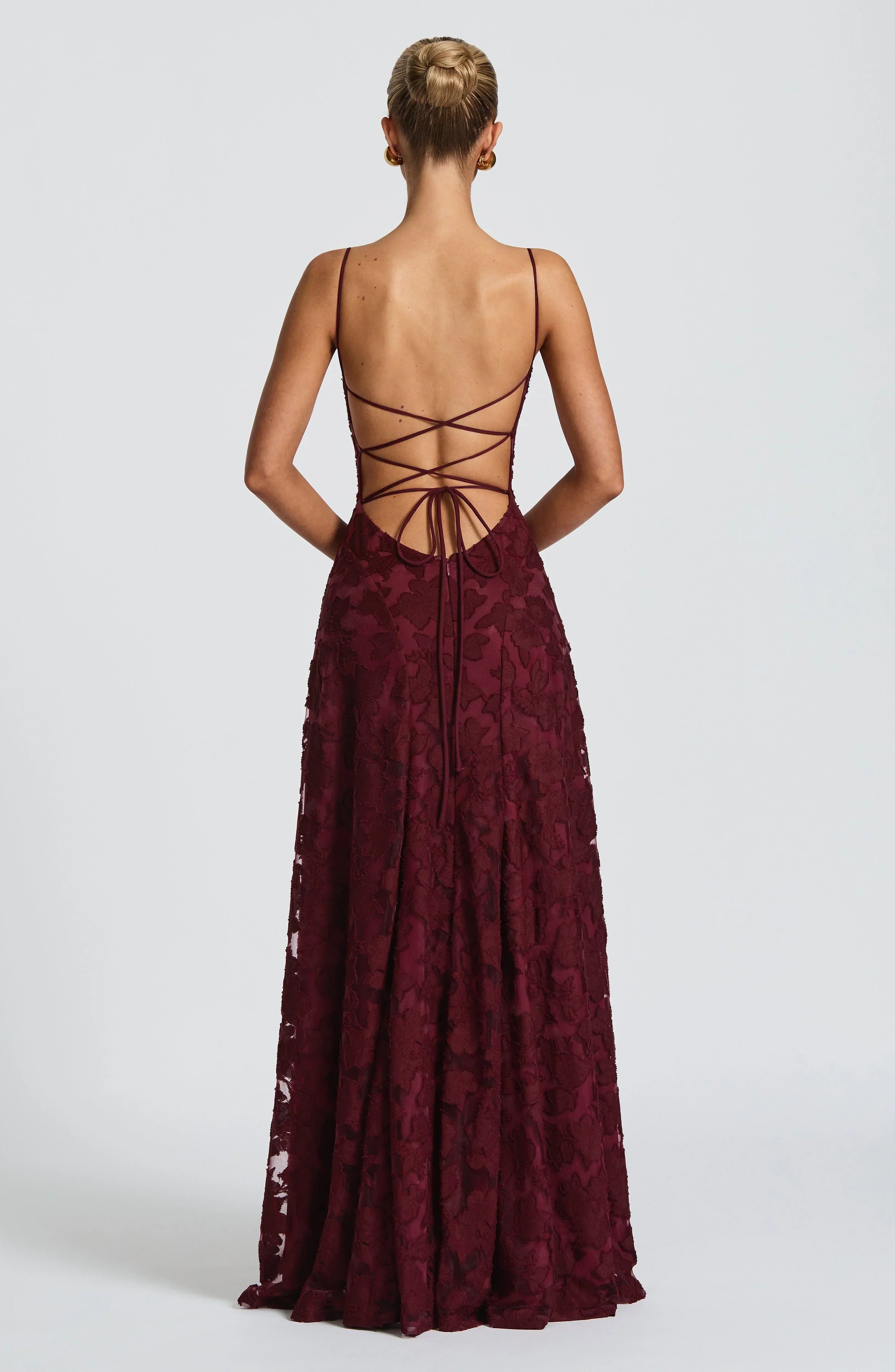 Women's Spaghetti Strap Maxi Dress Evening Formal