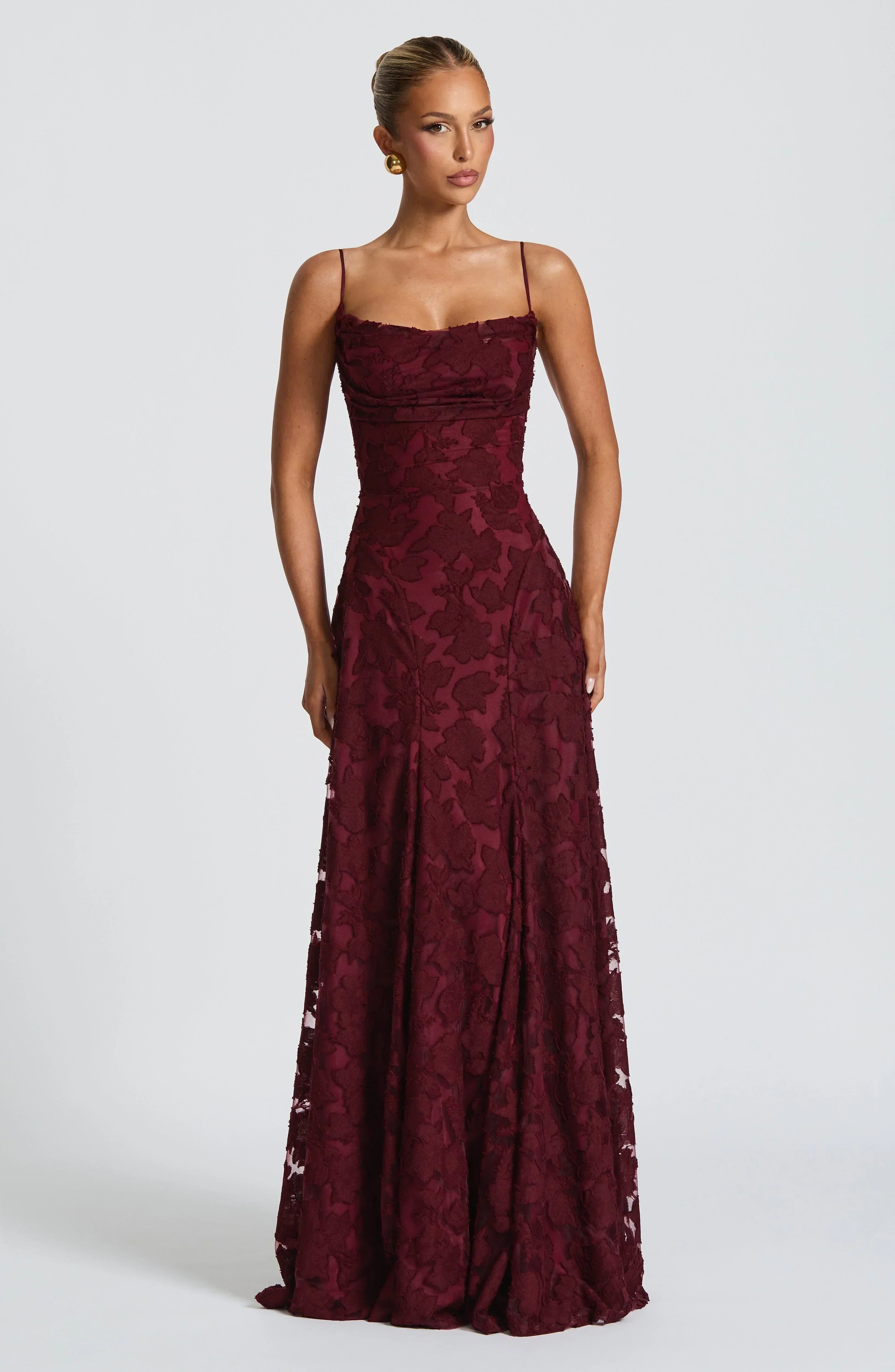 Women's Spaghetti Strap Maxi Dress Evening Formal